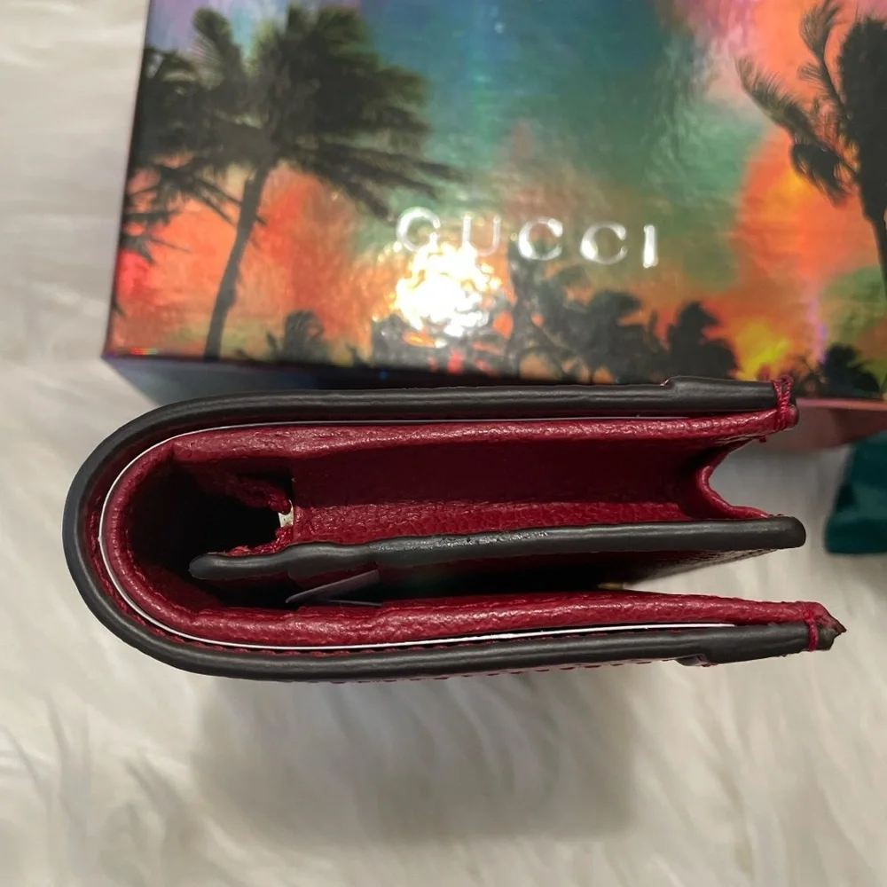 Gucci Ophidia Floral Card Holder Wallet - Picture 4 of 9